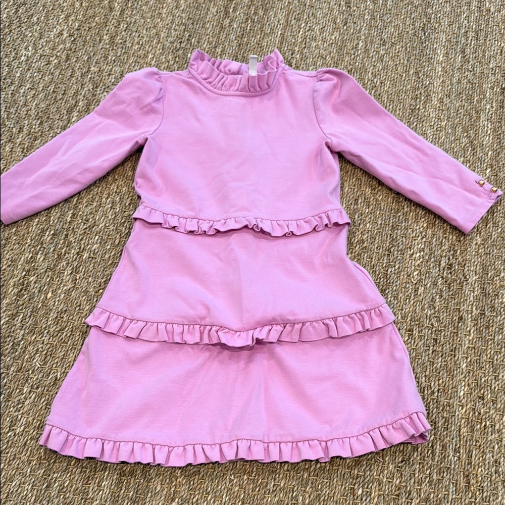 Janie and Jack Pink Ruffled Girls Dress